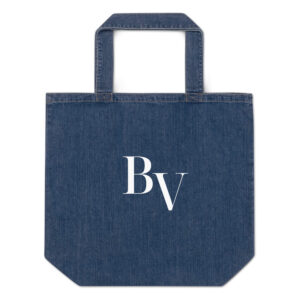organic denim tote bag denim